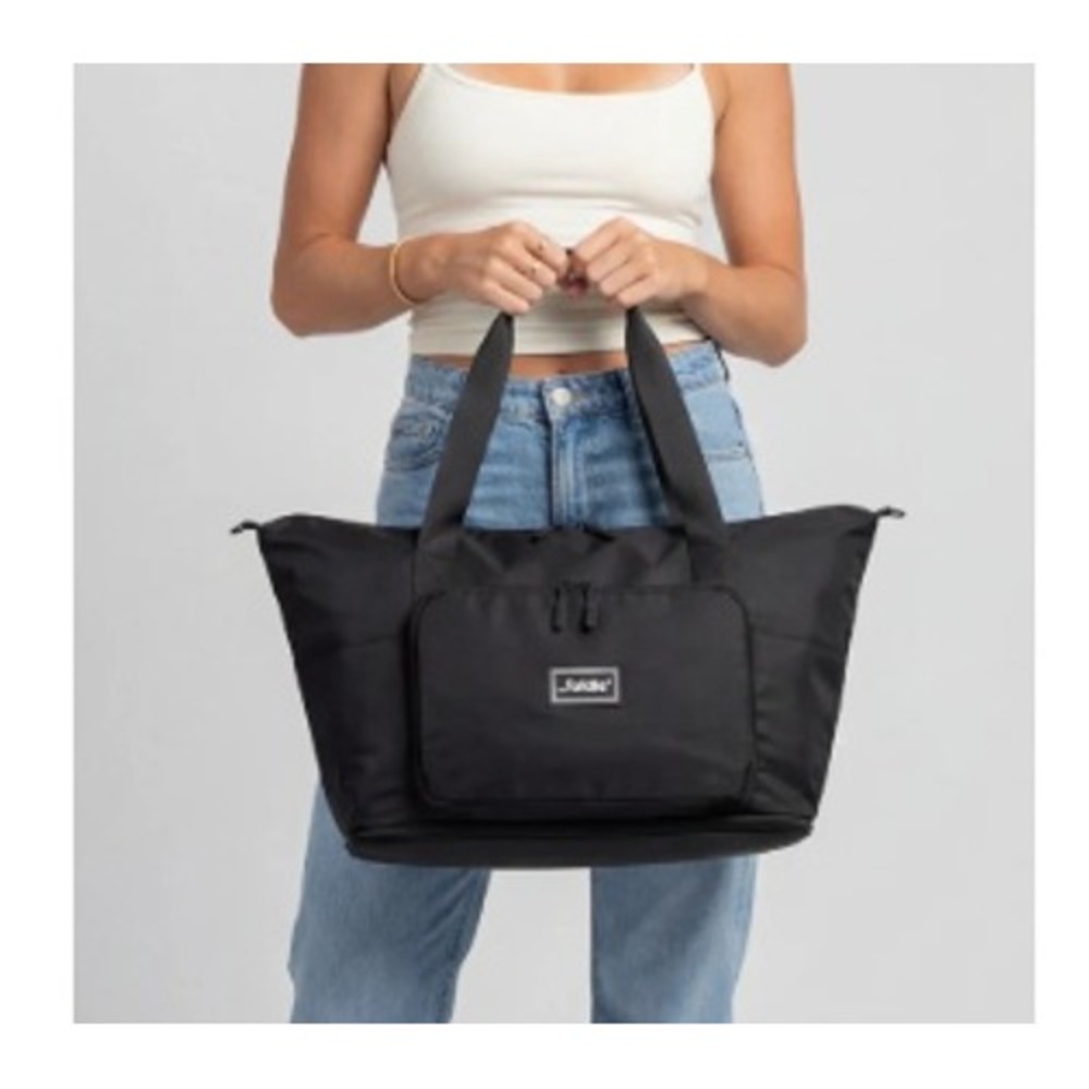 Foldie Women's Black The Foldie Travel Bag Size 14‎ Regular NWT